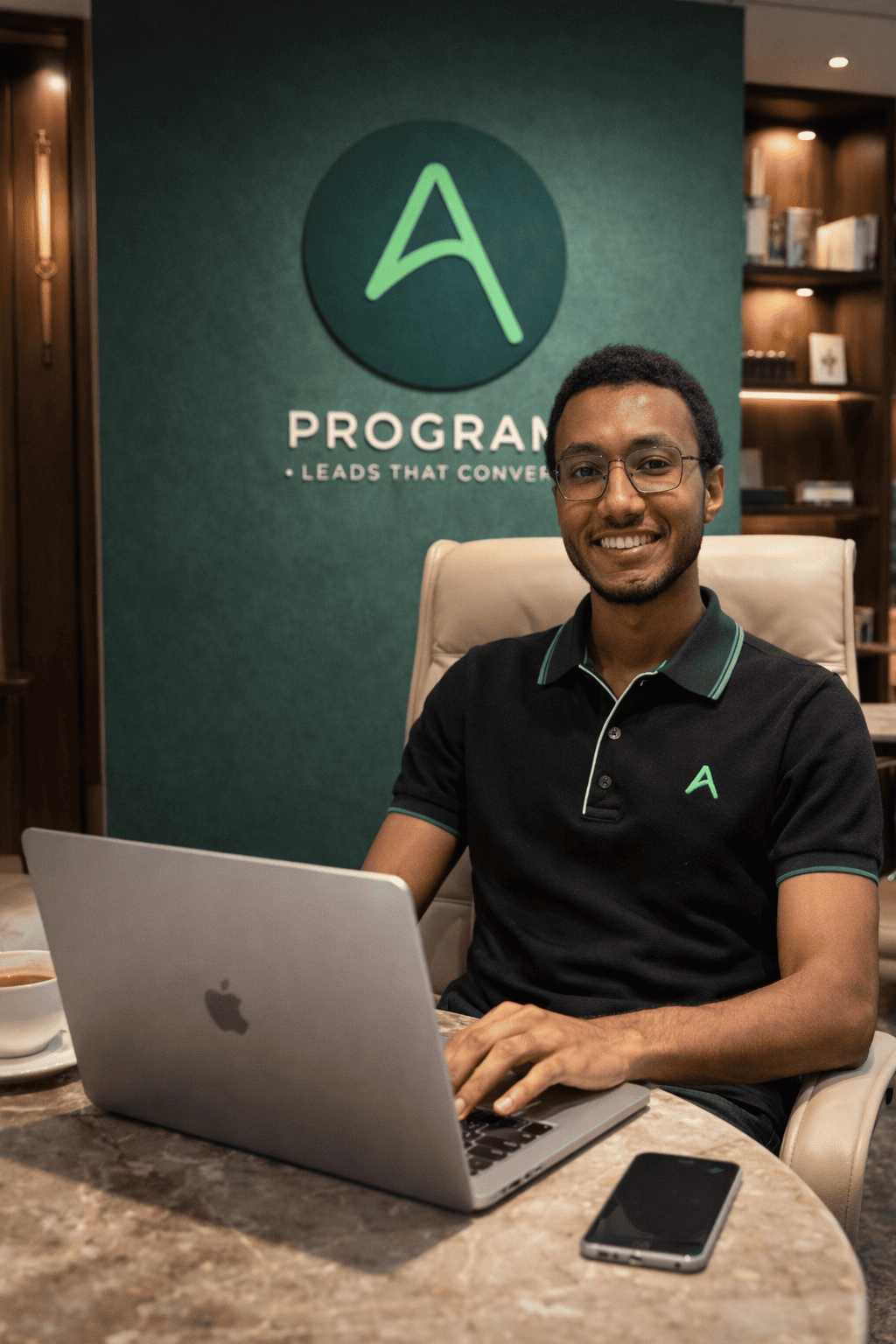 Abdelmonim Himmett, founder of A1 Program and real estate lead generation specialist in Dubai