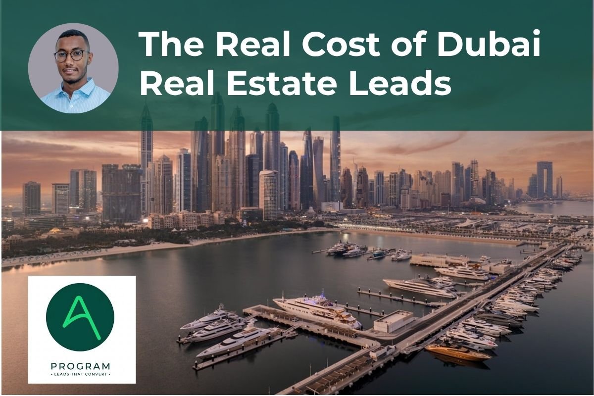Real estate lead generation cost in Dubai, AED 2,000 versus AED 20,000